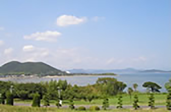 当院の外来の窓からは、瀬戸内海が見渡せます。